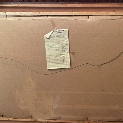 "Buying Time" Civil War Framed Print; "Dale Gallon" Signed and Numbered