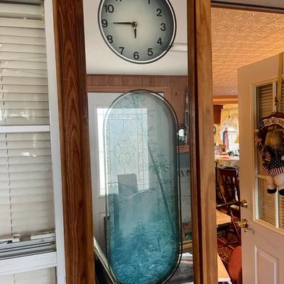 Wall Clock with Art