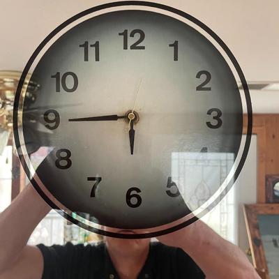 Wall Clock with Art
