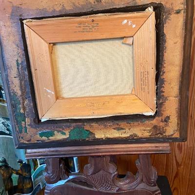 Oil on Canvas Boat Painting Signed "Costmann"