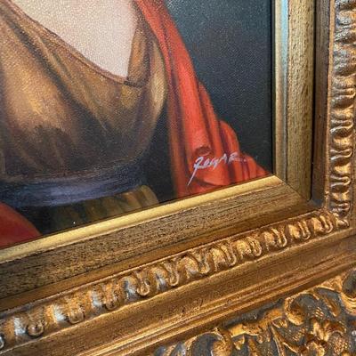 Oil on Canvas Signed