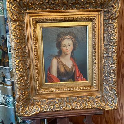 Oil on Canvas Signed
