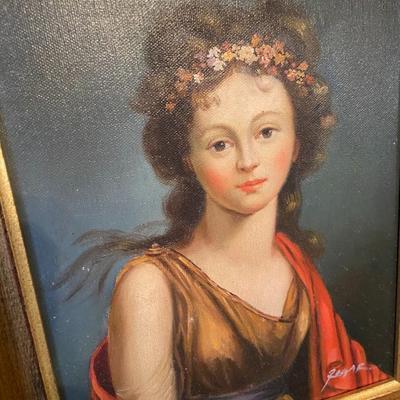Oil on Canvas Signed