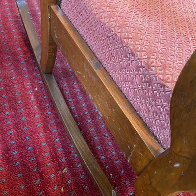 Antique Oak Rocking Chair