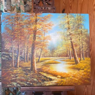 Original Painting on Canvas Signed