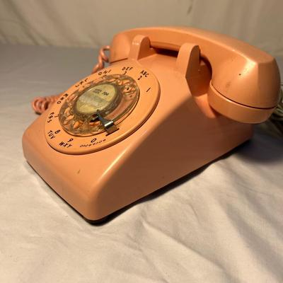 Bell System Western Electric Pink Rotary Phone (PC-RG)