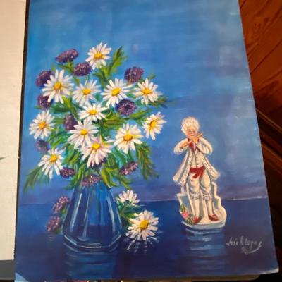 Jose R. Lopez Original Painting Lot