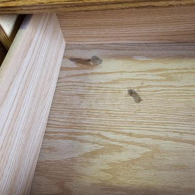 Six Drawer Wood Dresser (G-JS)