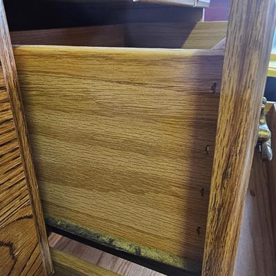 Six Drawer Wood Dresser (G-JS)