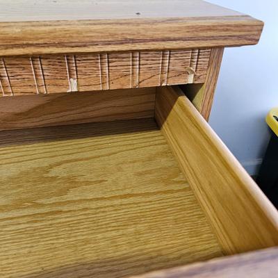 Six Drawer Wood Dresser (G-JS)
