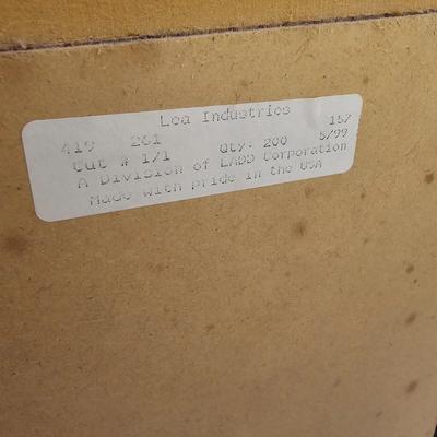 Six Drawer Wood Dresser (G-JS)