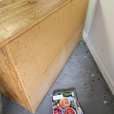 Six Drawer Wood Dresser (G-JS)