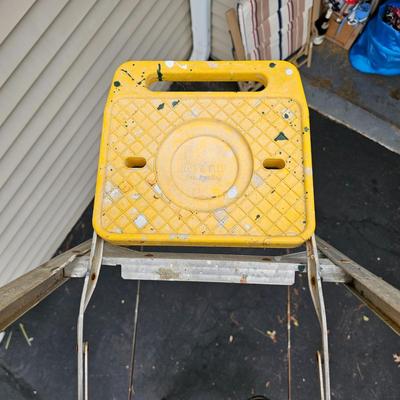 Werner Eight Foot Aluminum Step Ladder (G-JS)