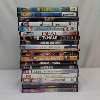 Lot of 20 Assorted Pre-Owned DVD's
