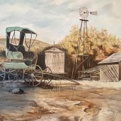 Original Painting Unframed by Linda Miller