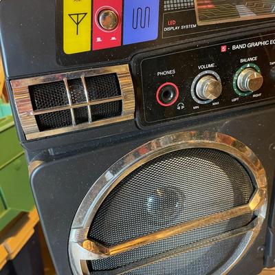 Vintage Gigantic Boombox w AC Cord