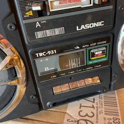 Vintage Gigantic Boombox w AC Cord