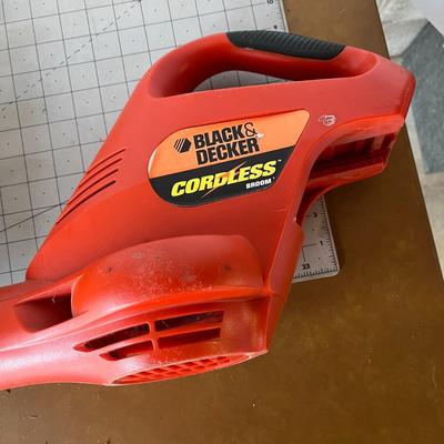 Black + Decker Leaf Blower with Charging Blocks