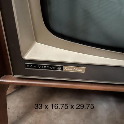 Mid Century RCA Victor New Vista Television