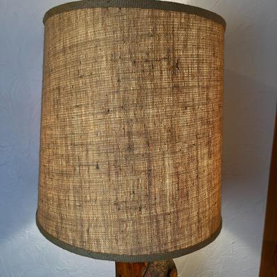 Vintage Wood Lamp - 40