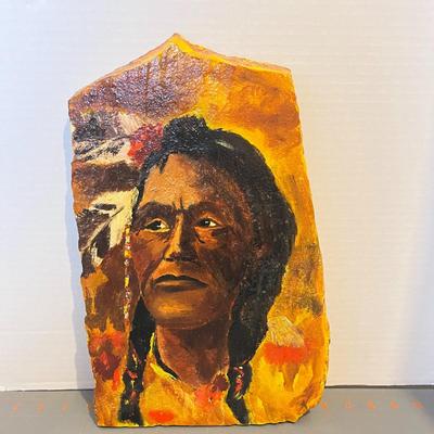 Native American Rock Painting