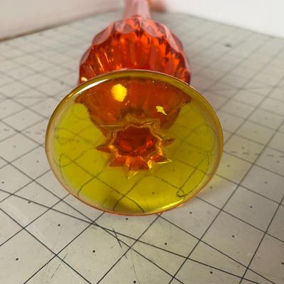 Vintage Viking Glass Vase