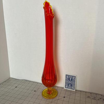 Vintage Viking Glass Vase