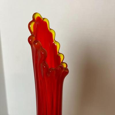Vintage Viking Glass Vase