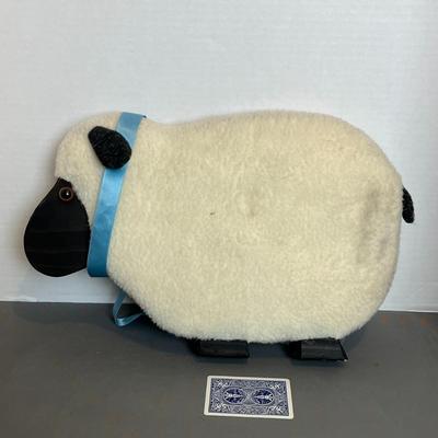 Wooden Sheep Decor