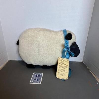 Wooden Sheep Decor