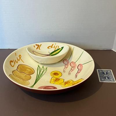 Chip N' Dip Serving Dish