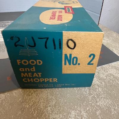 Vintage Universal Food & Meat Chopper