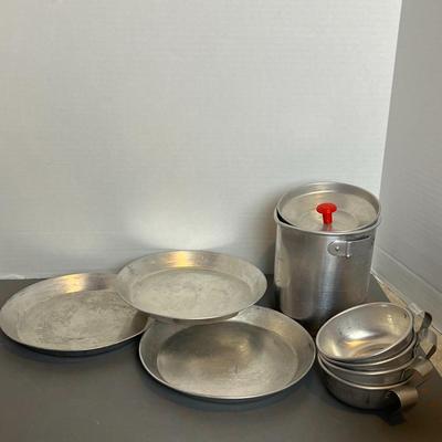 Vintage Stainless Cookware and Camp Dish Set