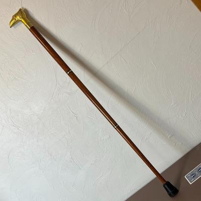 Golden Eagle Head Cane