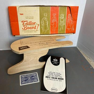 Vintage Wood Tailor Board