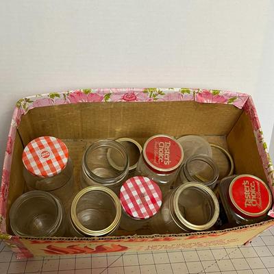 Variety of Glass Jars 