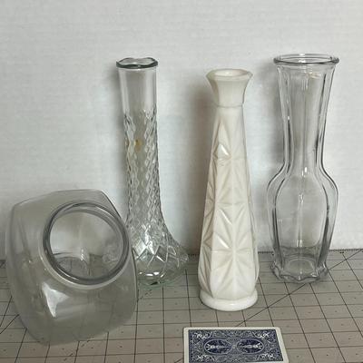 Vintage Glass Vase Assortment