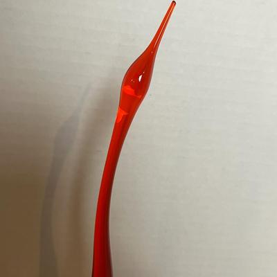 Vintage Viking Glass Bird