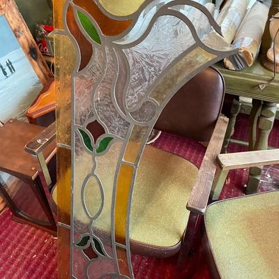 Stained Glass Panels with Damage