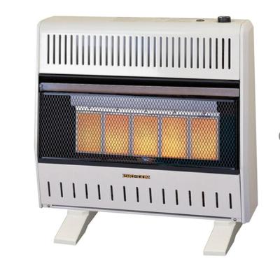 W1077 New In Box ProCom 30000-BTU Wall or Floor-Mount Indoor Natural Gas or Liquid Propane Vent-Free Infrared Heater