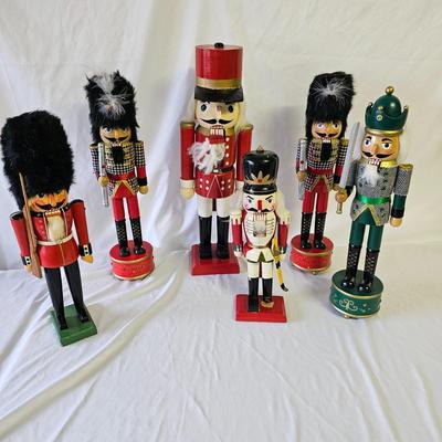 Collection of Wooden Nutcrackers (G-JS)