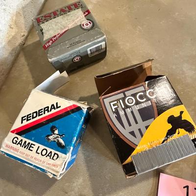 Vintage shell boxes