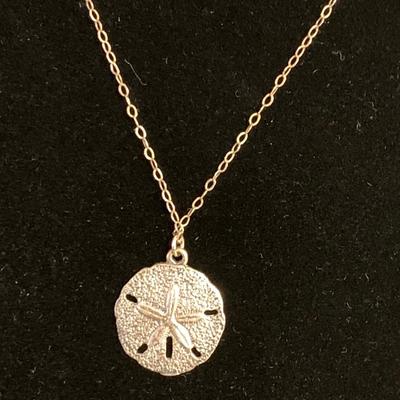 Sterling Silver Starfish Pendant & Necklace