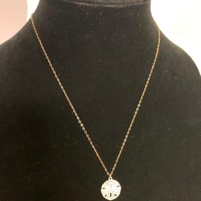 Sterling Silver Starfish Pendant & Necklace