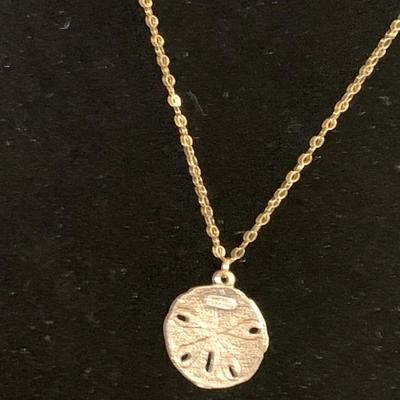 Sterling Silver Starfish Pendant & Necklace