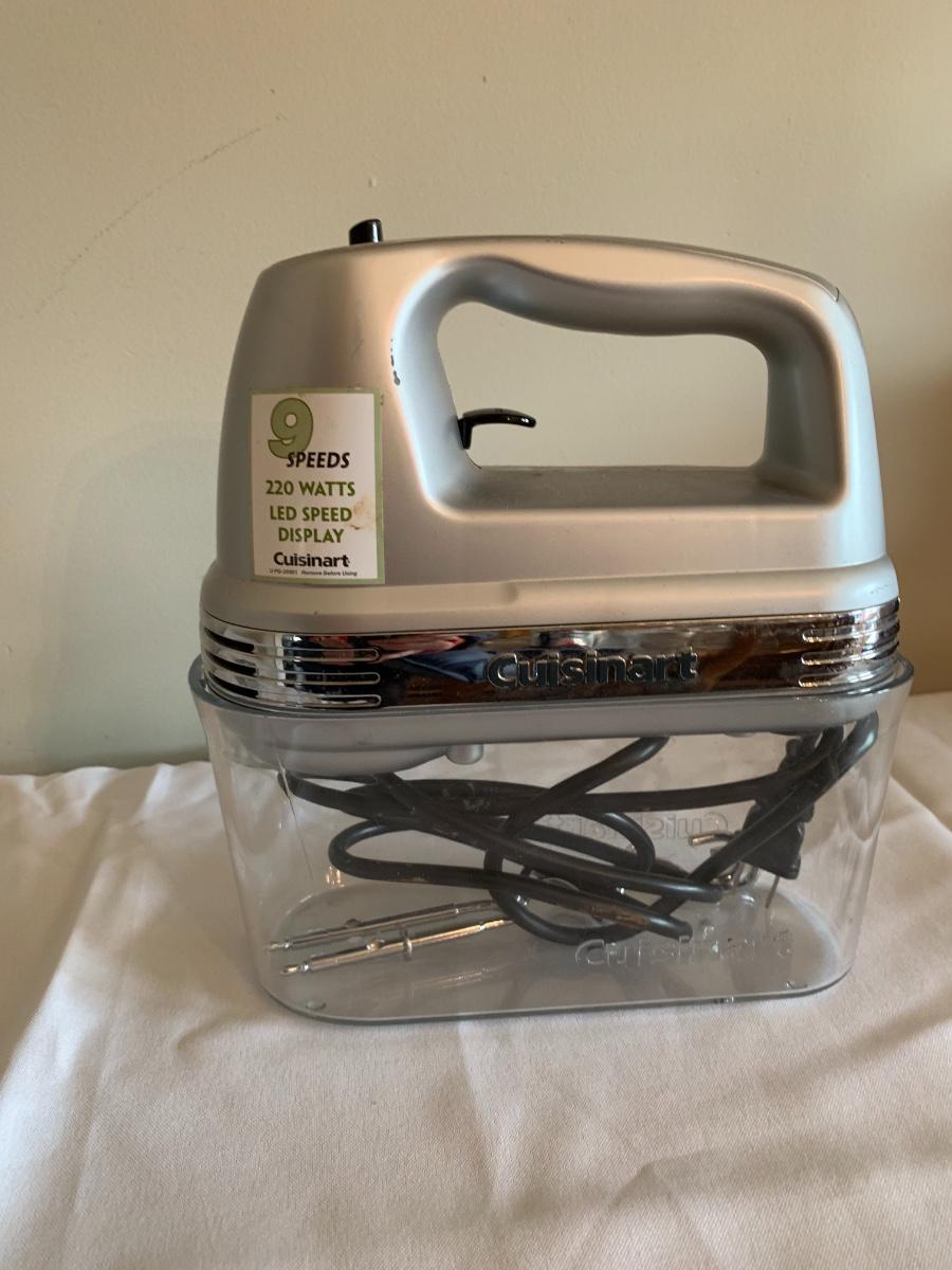 Cuisinart 9 speed hand mixer