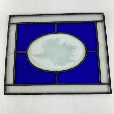 874 Conch Shell Design Stained Glass Window