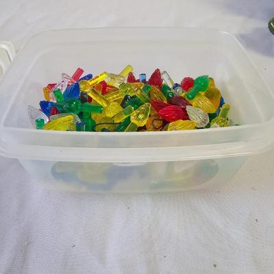 Pair of Ceramic Christmas Trees (G-JS)