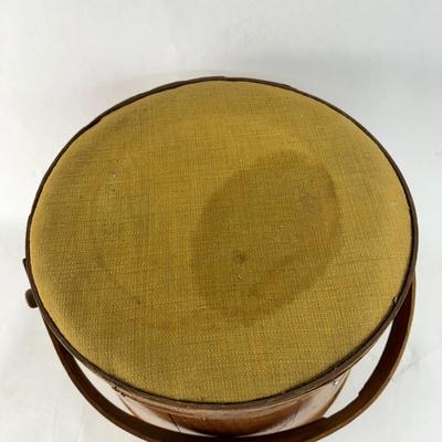 879 Vintage Wood Firkin Bucket