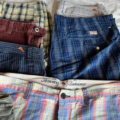 11 Pairs Menâ€™s Shorts XL - Ben Sherman, Tommy Bahama